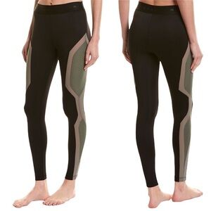 KORAL Luna Agave Black Scuba Leggings